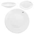 Spodek mały talerzyk ceramiczny biały SERCE 12 cm