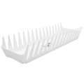 Stojak ociekacz na talerze plastikowy biały 39 cm