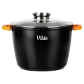 Garnek granitowy ze szklaną pokrywką TERRUNA AROMA 28 cm, 9,7 l