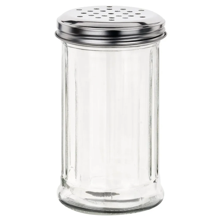 Pojemnik na przyprawy z sitkiem szklany 350 ml