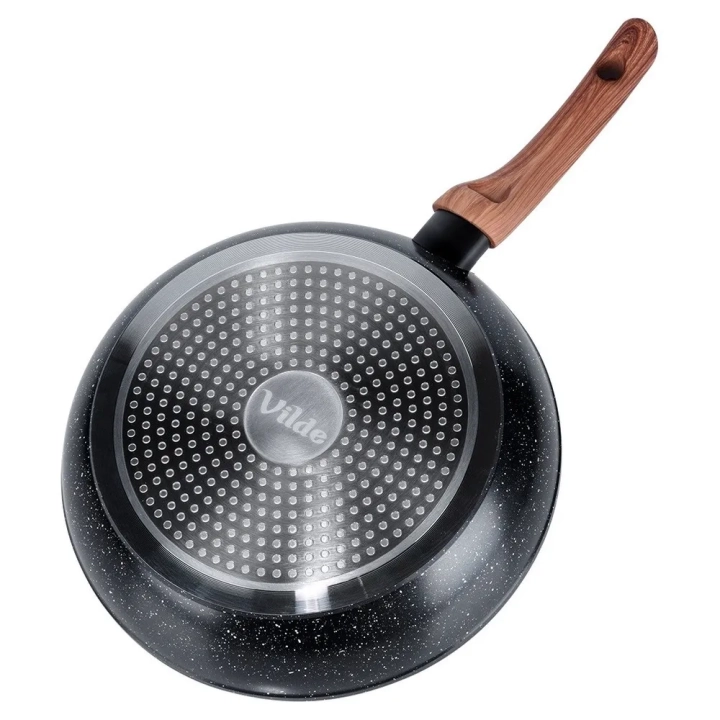 Patelnia granitowa BLACK&WOOD 26 cm