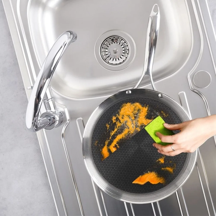 Patelnia do naleśników stalowa COOKCELL 29 cm