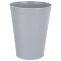 Kubki plastikowe szare SANDY 300 ml 6 szt.