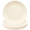 Talerze obiadowe płytkie plastikowe kremowe SANDY 23,5cm 6 szt.