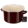 Garnek emaliowany BROWN 32 cm, 11,5 l