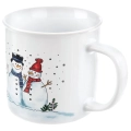 Kubek ceramiczny bałwan 470 ml