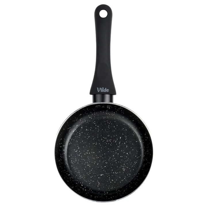Patelnia granitowa BLACK LINE 16 cm