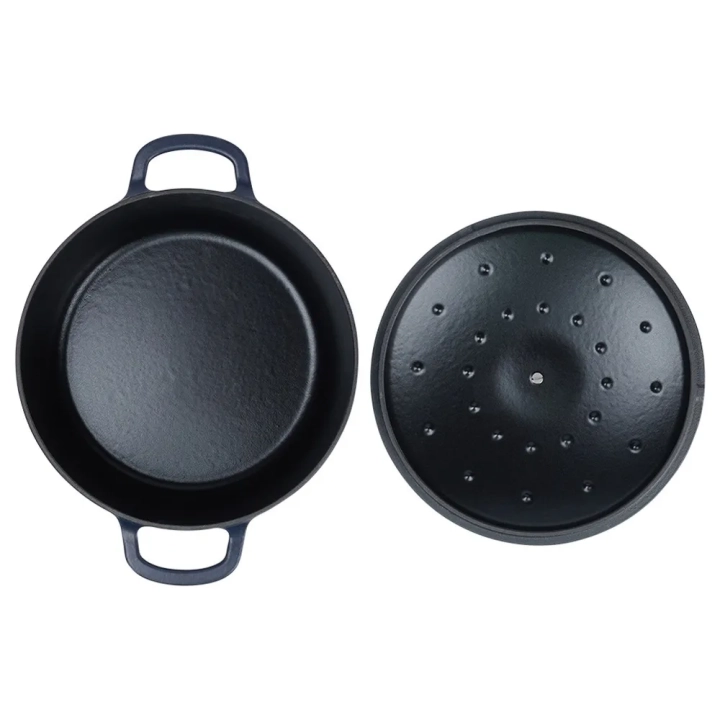 Garnek z pokrywką żeliwny emaliowany LITINA 26 cm, 5,2 l