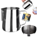 Mlecznik stalowy z miarką 350 ml