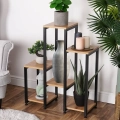 Kwietnik metalowy 6-poziomowy 80 cm