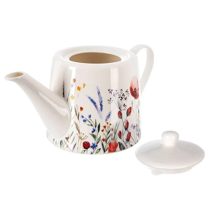 Dzbanek do kawy i herbaty porcelanowy MAKI 1 l