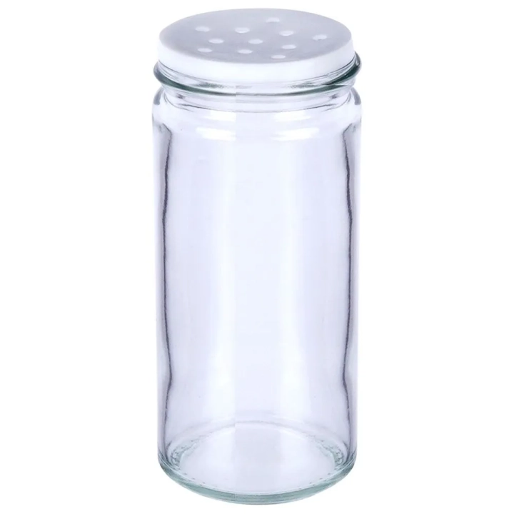 Pojemnik na przyprawy z sitkiem szklany 80 ml