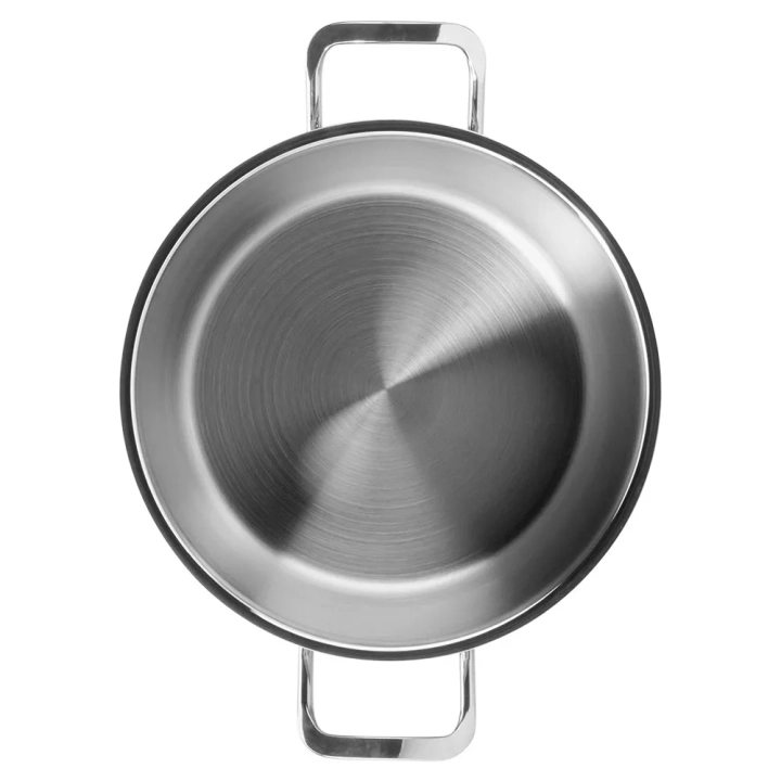 Garnek stalowy z pokrywką ANETT 20 cm, 4,6 l