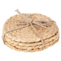 Podstawki pod kubek naturalne 10 cm 4 szt.