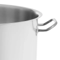 Garnek stalowy z pokrywką 40 cm, 30 l