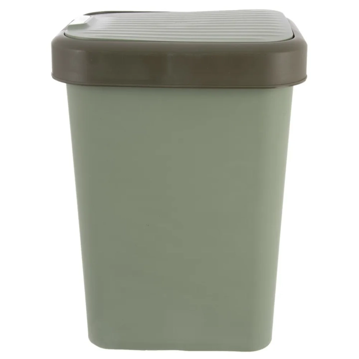 Kosz na śmieci plastikowy zielony 25 l