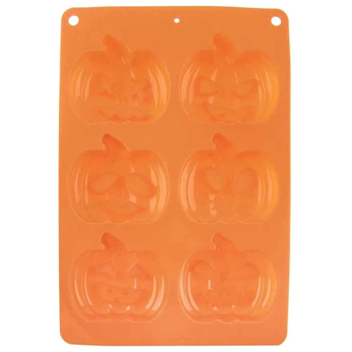 Forma do ciastek muffinek silikonowa Halloween 25x18x3 cm