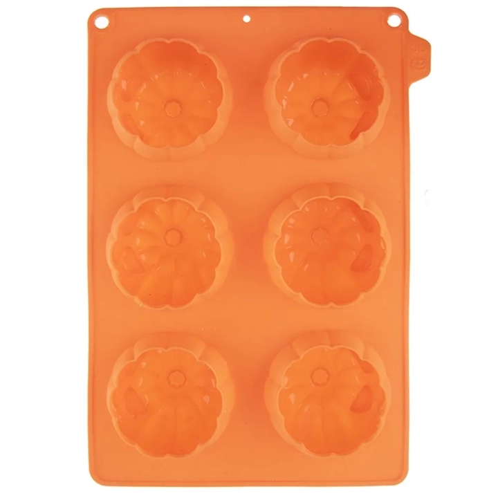 Forma do ciastek muffinek silikonowa Halloween 27x18x4 cm