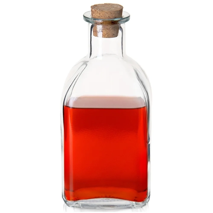 Butelka z korkiem szklana 270 ml