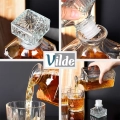 Karafka do whisky szklana 900 ml