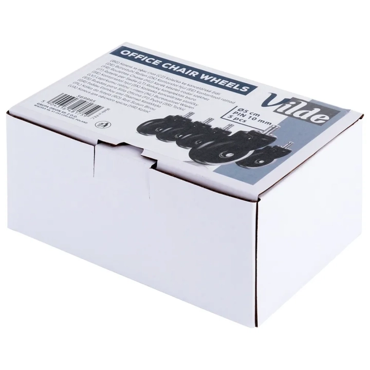 Kółka do fotela IKEA kauczukowe 5 cm / 10 mm 5 szt.