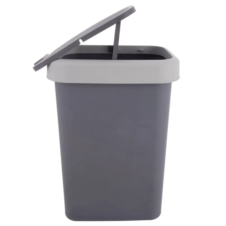 Kosz na śmieci plastikowy szary 25 l