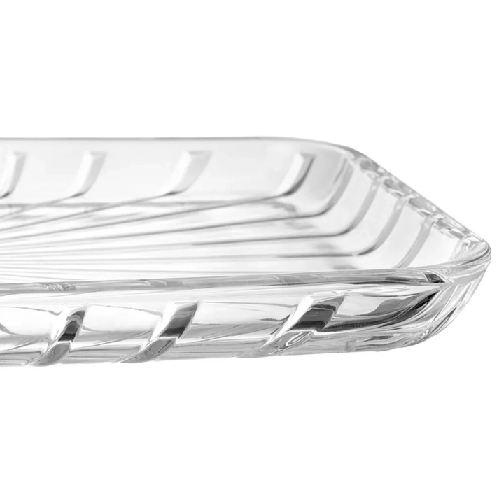 Półmisek szklany prostokątny 27,5x16,5 cm
