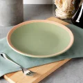 Talerz deserowy ceramiczny zielony ARTHENA GREEN 21 cm