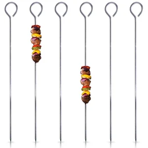 Szpikulce do szaszłyków stalowe 23,5 cm 6 szt.