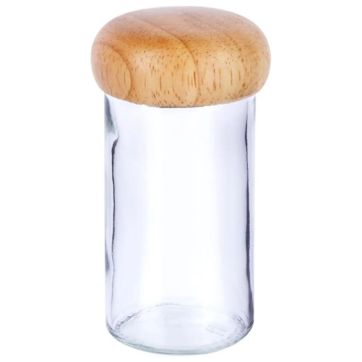 Pojemnik na przyprawy z sitkiem szklany 80 ml