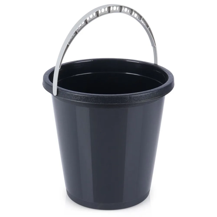 Wiadro plastikowe czarne 5 l