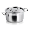 Garnek stalowy z pokrywką ANETT 18 cm, 2,3 l