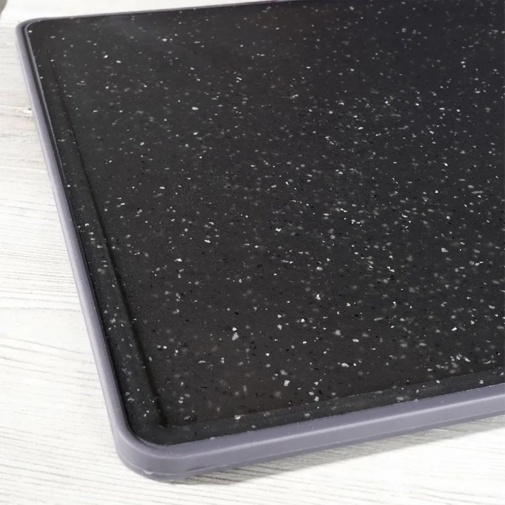 Deska do krojenia plastikowa czarna 33x23 cm
