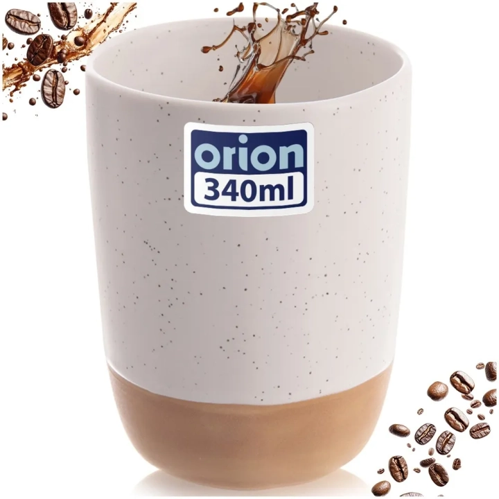 Kubek ceramiczny biały 340 ml
