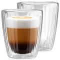 Szklanki termiczne z podwójną ścianką do kawy i herbaty 230 ml 2 szt.