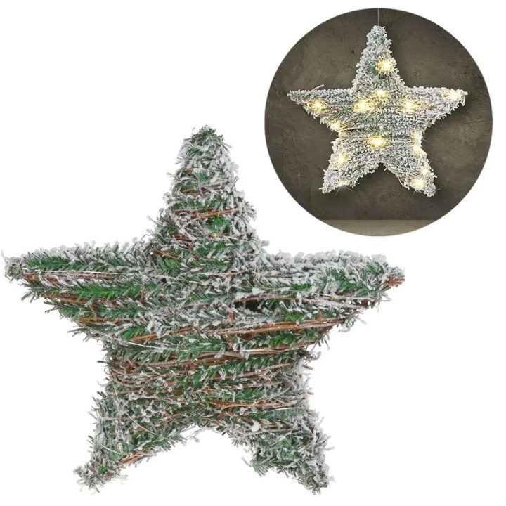 Gwiazda świecąca 20 LED 30 cm
