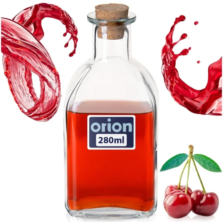 Butelka z korkiem szklana 270 ml