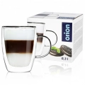 Szklanka termiczna z podwójną ścianką do kawy latte DOUBLE 300 ml