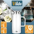 Dzbanek szklany z pokrywką 1,5 l