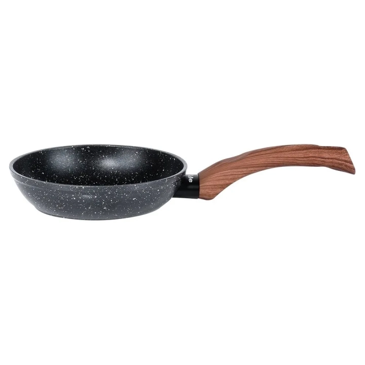 Patelnia granitowa BLACK&WOOD 16 cm