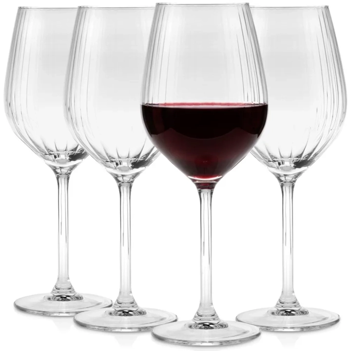 Kieliszki do wina szklane 490 ml 4 szt.