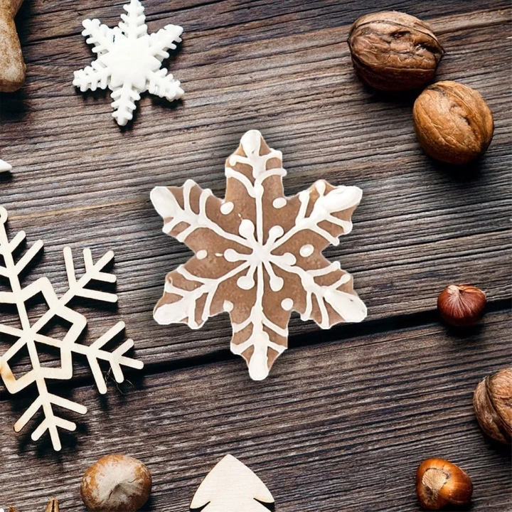 Wykrawacz do ciastek stalowy płatek śniegu 5,5 cm