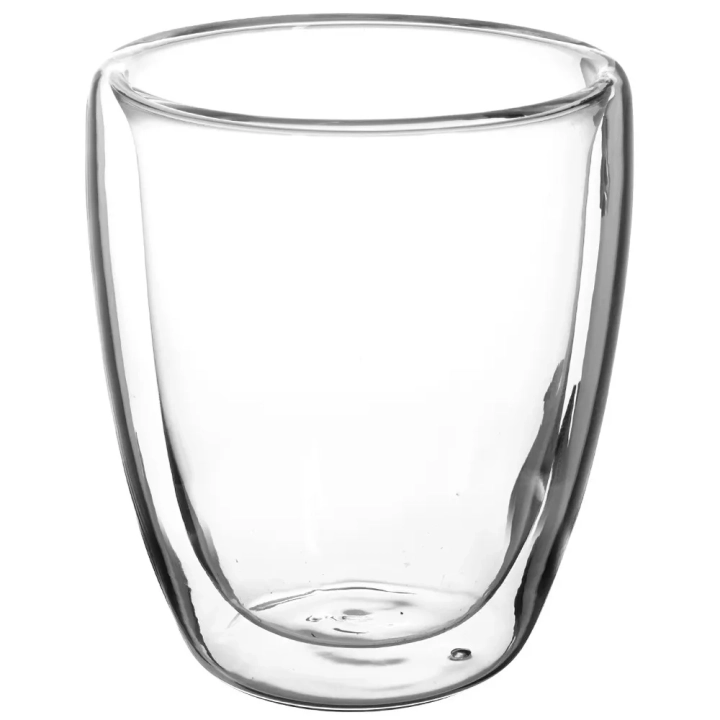 Szklanka termiczna z podwójną ścianką do kawy latte 330 ml