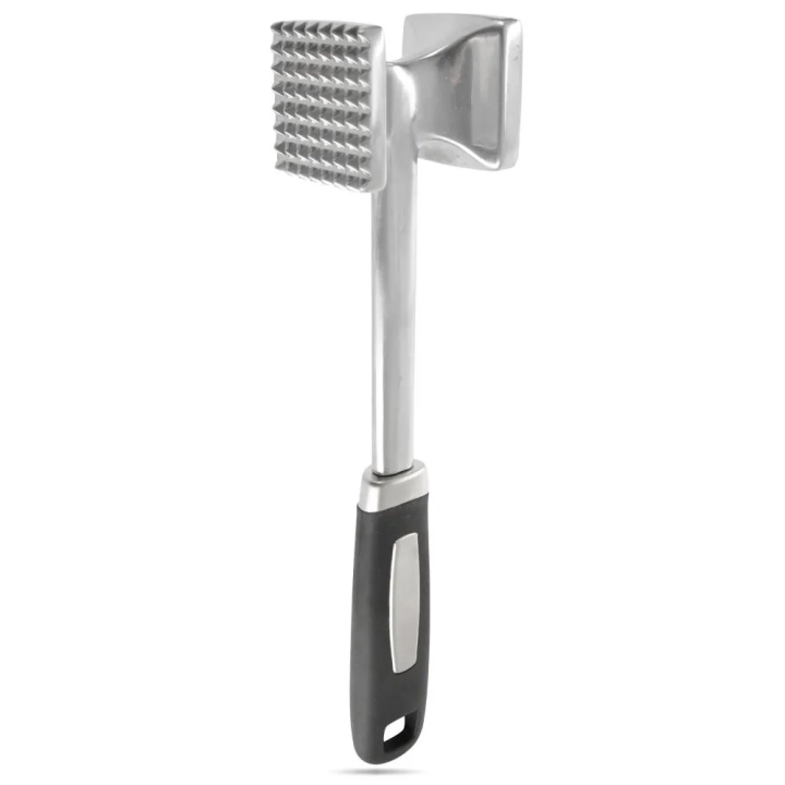 Tłuczek do mięsa stalowy dwustronny 26,5 cm