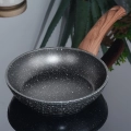 Patelnia granitowa BLACK&WOOD 16 cm