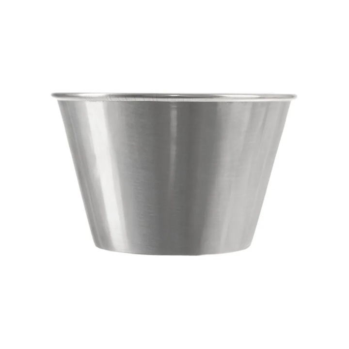 Miseczka na sos dipówka stalowa 6 cm, 65 ml