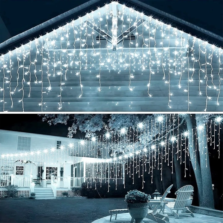 Kurtyna świetlna zewnętrzna 500 LED 11,5 m