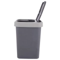 Kosz na śmieci plastikowy szary 25 l