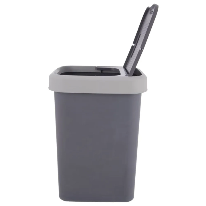 Kosz na śmieci plastikowy szary 25 l