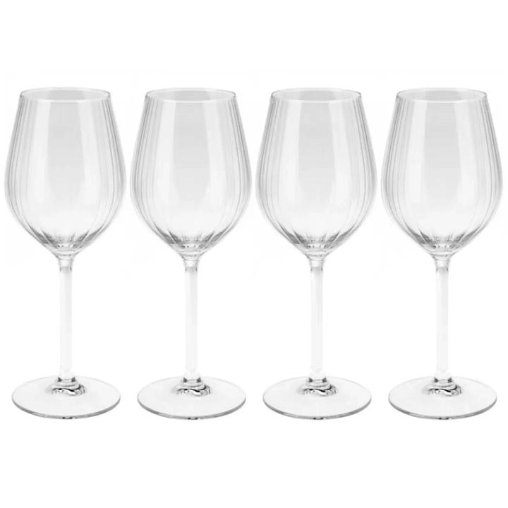 Kieliszki do wina szklane 380 ml 4 szt.